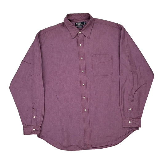Polo By Ralph Lauren Shirt - XL Purple Cotton