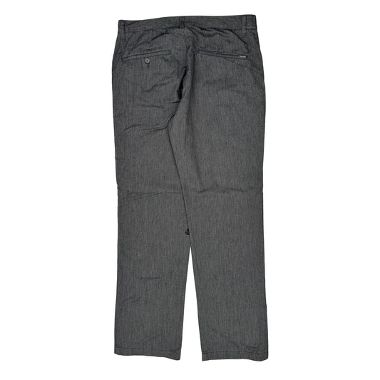 Vintage Volcom Trousers - 33W 32L Grey Cotton Blend