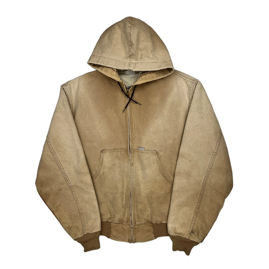Carhartt Brn Jacket - Large Beige Cotton