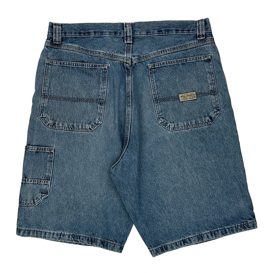 Wrangler Denim Shorts - 32W 10L Blue Denim