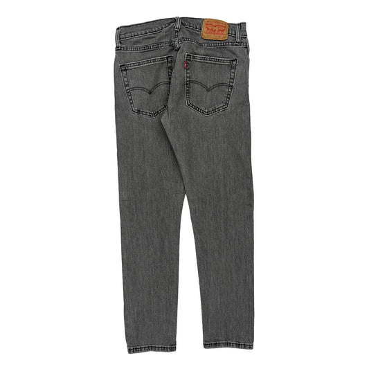 512 Levis Jeans - 30W 29L Grey Cotton Blend