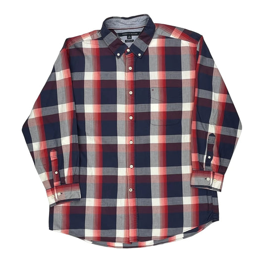 Tommy Hilfiger Checked Shirt - XL Multicoloured Cotton