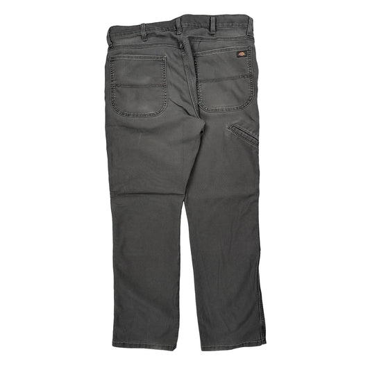 Vintage Dickies Carpenter Trousers - 36W 32L Grey Cotton