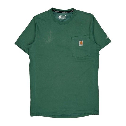 Force Carhartt T-Shirt - Small Green Cotton