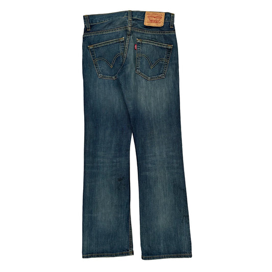 507 Levis Jeans - 29W 32L Blue Cotton