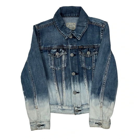 Vintage Age 6 Polo By Ralph Lauren Denim Jacket - Small Blue Denim