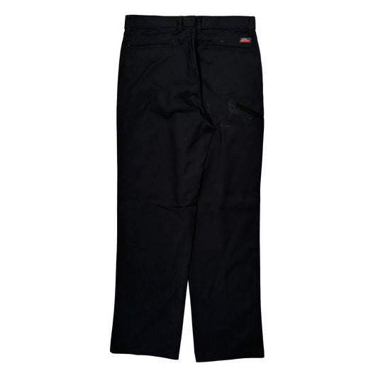 Dickies Trousers - 33W 33L Black Cotton