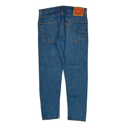 502 Hi Ball Levis Jeans - 32W 29L Blue Cotton