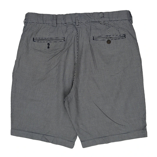 Vintage Tommy Hilfiger Checked Shorts - 34W 9L Black & White Cotton