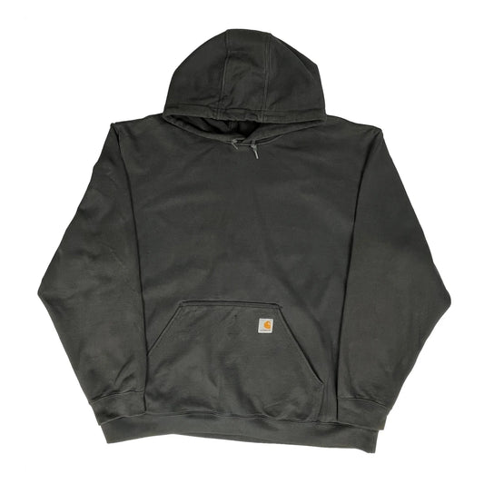Vintage Carhartt Hoodie - 2XL Black Cotton