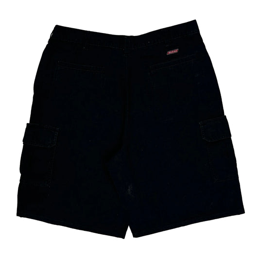 Dickies Cargo Shorts - 30W 10L Black Cotton