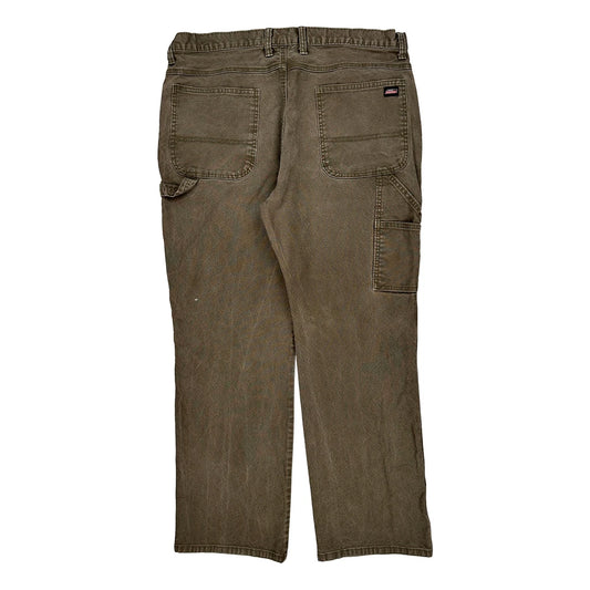 Carhartt Carpenter Trousers - 36W 31L Brown Cotton