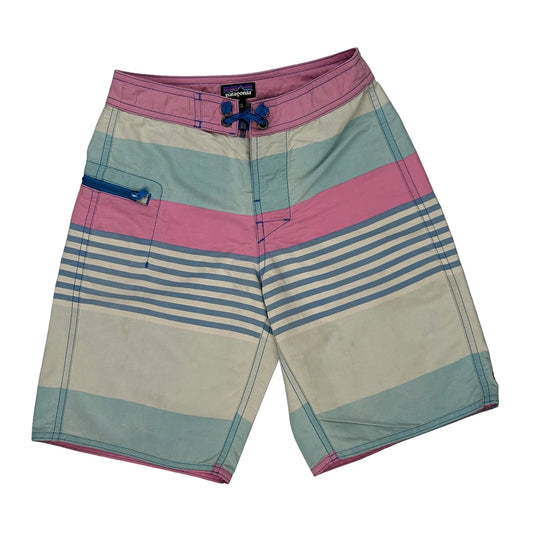 Age 8 Patagonia Striped Shorts - Smallw 7L Multicoloured Cotton