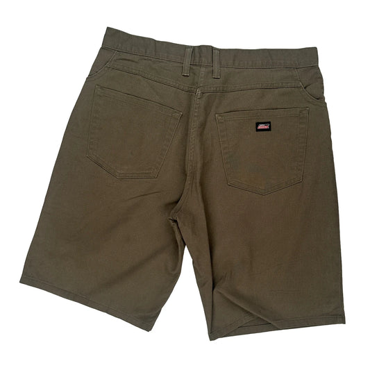 Dickies Shorts - 34W 10L Brown Cotton