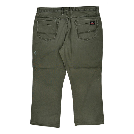 Vintage Dickies Cargo Trousers - 38W 32L Green Cotton