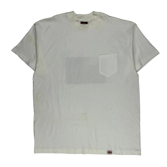 Dickies Graphic T-Shirt - 2XL White Cotton