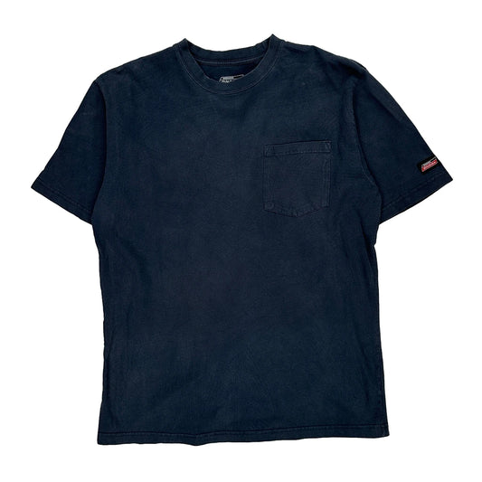 Dickies T-Shirt - Large Navy Cotton