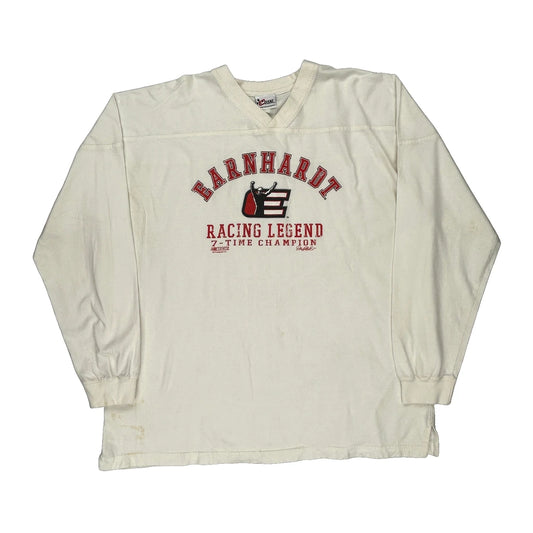 Racing Legend Chase Authentics Graphic Long Sleeve T-Shirt - 2XL Red Cotton