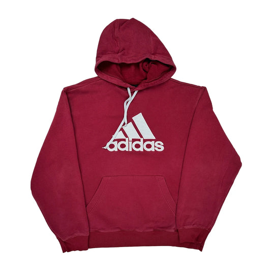 Adidas Hoodie - XL Red Cotton