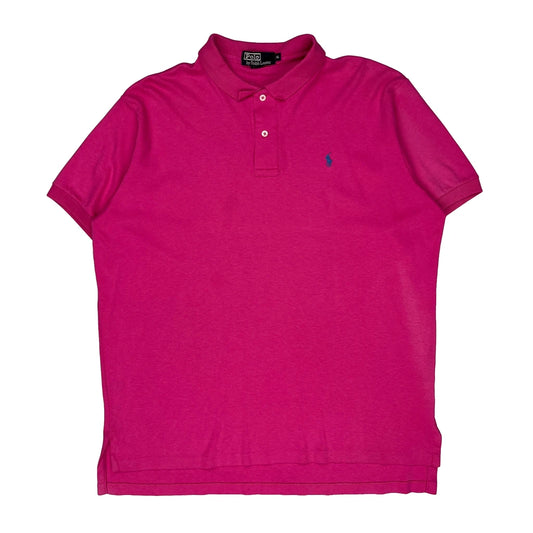 Vintage Polo By Ralph Lauren Polo Shirt - XL Pink Cotton