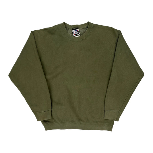 Pro Player Sweatshirt - Medium Khaki Cotton Blend