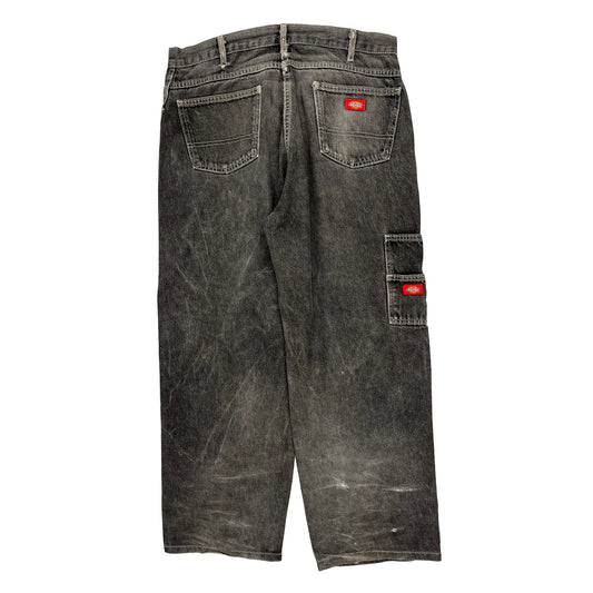 Dickies Carpenter Jeans - 36W 31L Grey Cotton