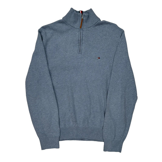 Tommy Hilfiger Jumper - Medium Blue Cotton