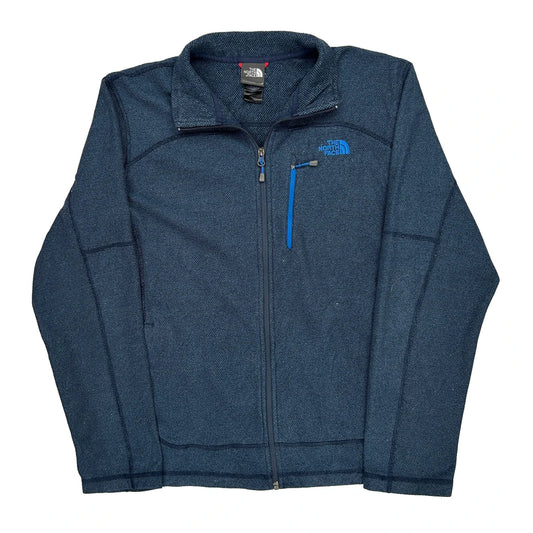 The North Face Fleece Jacket - Large Blue Polyester