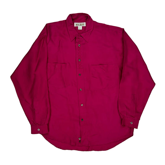 Ex-Xit Shirt - Medium Red Silk
