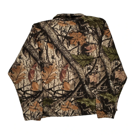 Big Bill Camo Fleece Jacket - Medium Camo Polyester