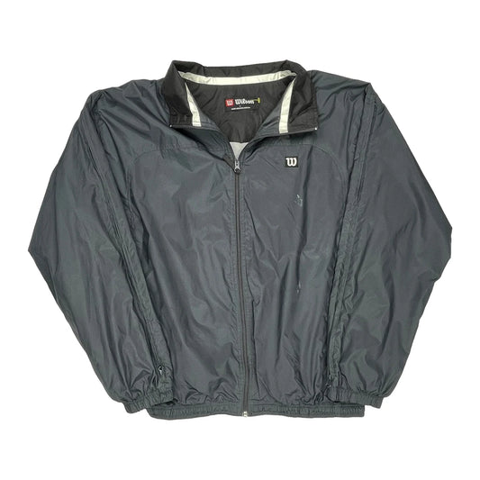 Wilson Windbreaker - Large Grey Polyester
