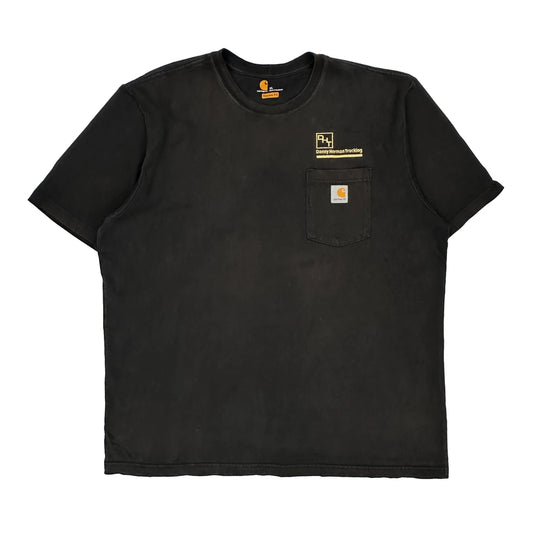 Carhartt T-Shirt - XL Black Cotton