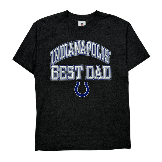Vintage Indianapolis Colts Nfl T-Shirt - Medium Grey Cotton