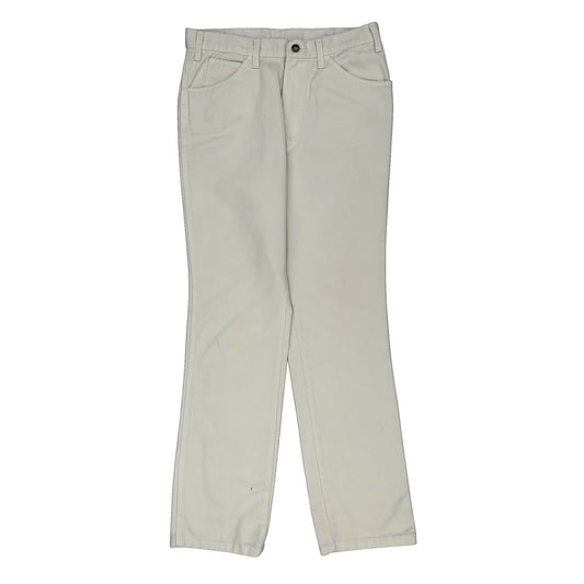 Dickies Trousers - 32W 33L White Cotton