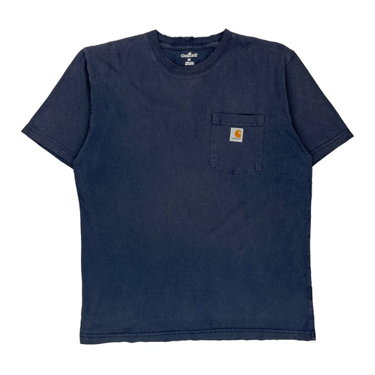 Carhartt T-Shirt - Medium Blue Cotton