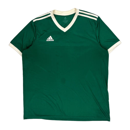 Adidas Football Shirt - 2XL Green Polyester