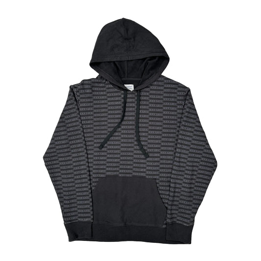 Vintage Authentic Athleticwear Champion Hoodie - Medium Black Cotton