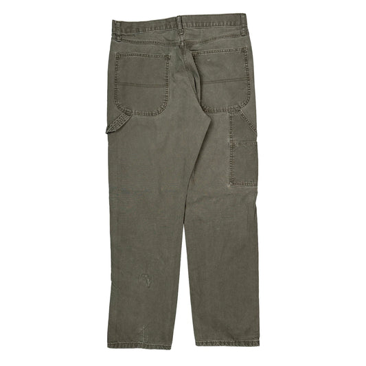 Unbranded Carpenter Trousers - 32W 32L Grey Cotton