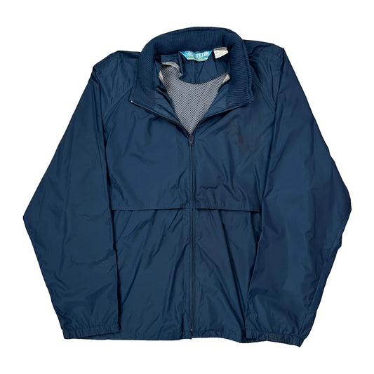 Woolrich Windbreaker - 2XL Blue Nylon