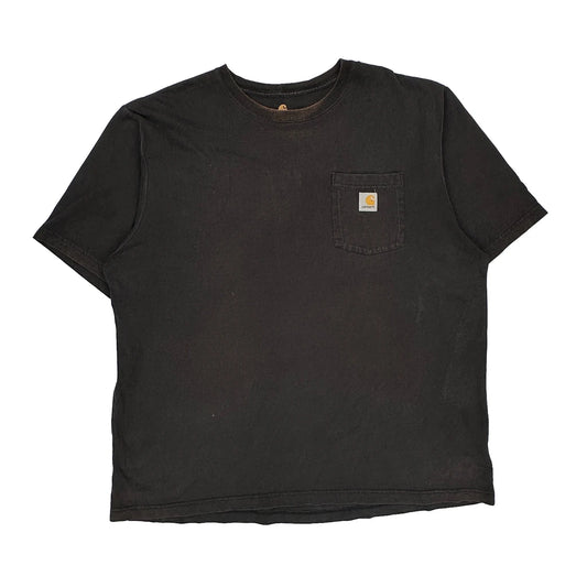 Carhartt T-Shirt - XL Black Cotton