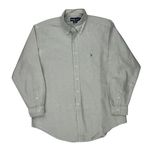 Ralph Lauren Shirt - Large Grey Cotton