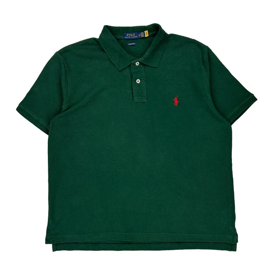 Polo By Ralph Lauren Polo Shirt - XL Green Cotton