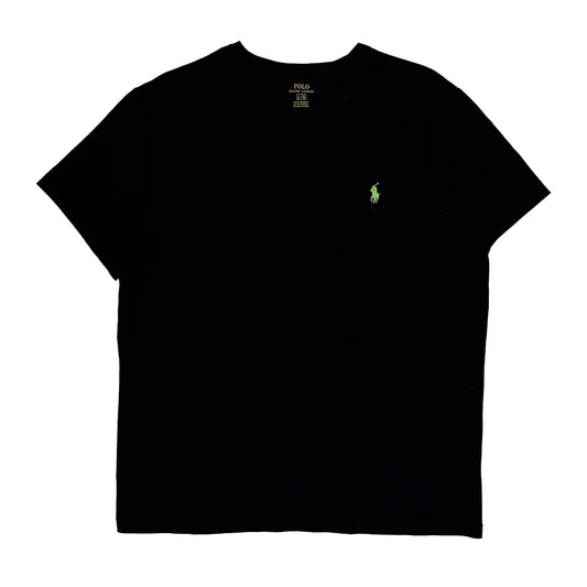 Polo By Ralph Lauren T-Shirt - Large Black Cotton
