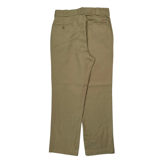 Dickies Chinos - 32W 32L Khaki Cotton Blend