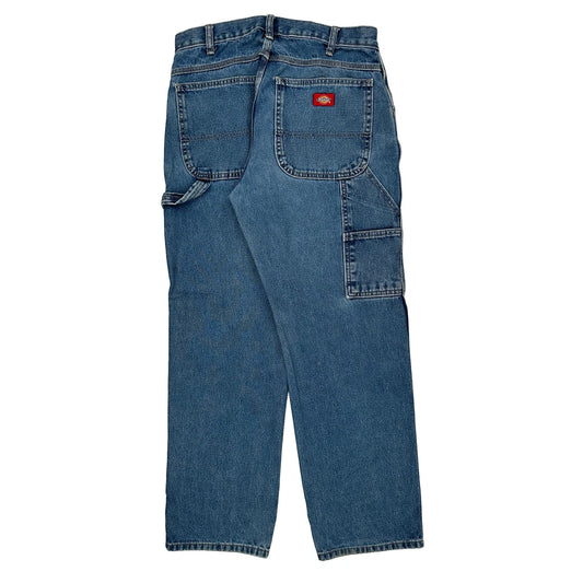 Dickies Carpenter Jeans - 31W 30L Blue Cotton