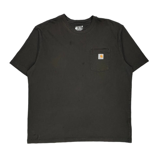 Carhartt T-Shirt - XL Black Cotton