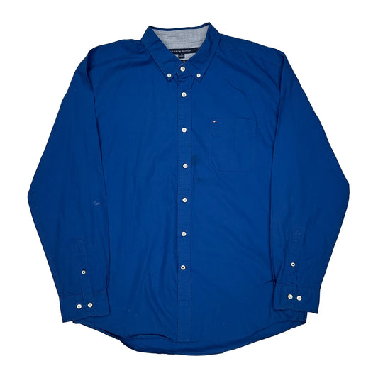 Tommy Hilfiger Shirt - XL Blue Cotton