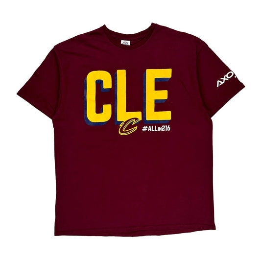 Cleveland Cavaliers Delta T-Shirt - XL Burgundy Cotton