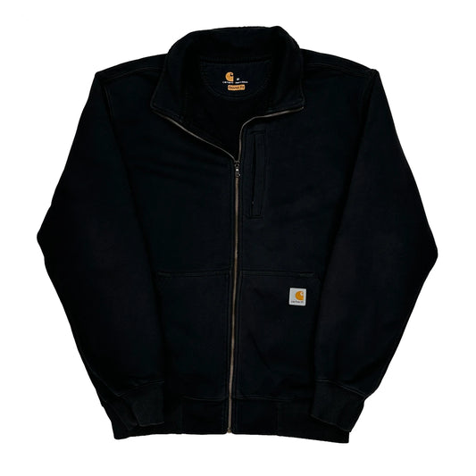 Carhartt Zip Up - Medium Black Cotton