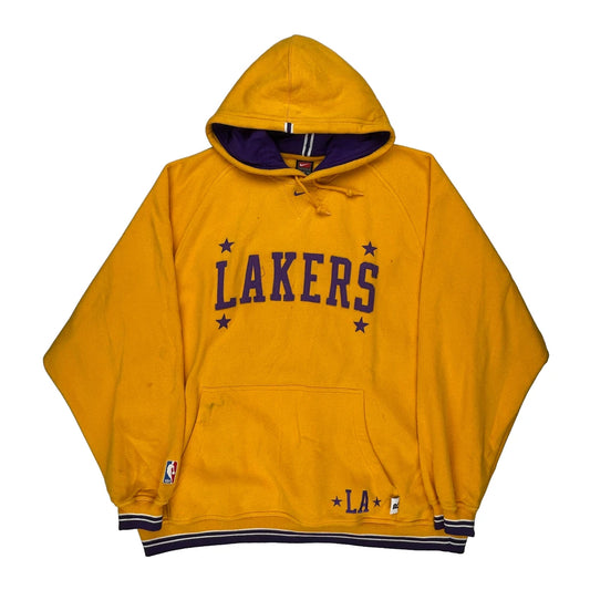 Lakers Nike Nba Hoodie - XL Yellow Cotton